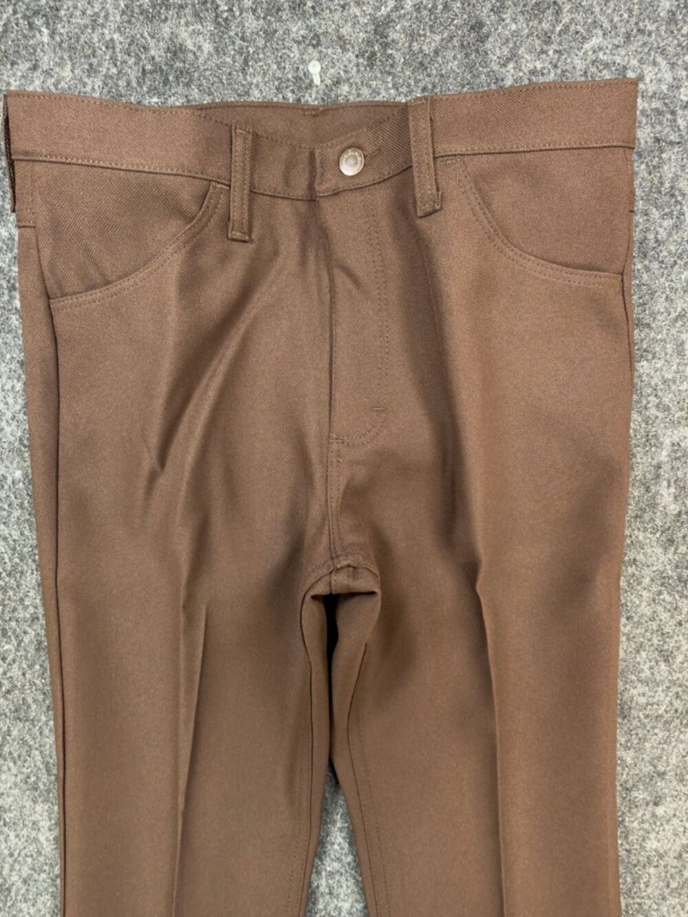 Wrangler Wrancher Bootcut Pants Mens 34x30 Brown Vintage Y2K NWT 82BN
